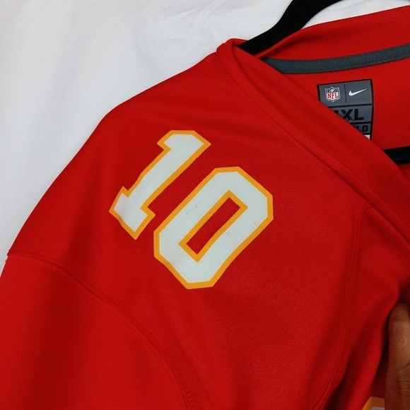 NFL Men's Tyreek Hill Kansas City Chiefs Game Jersey Red 4XL - Picture 9 of 13